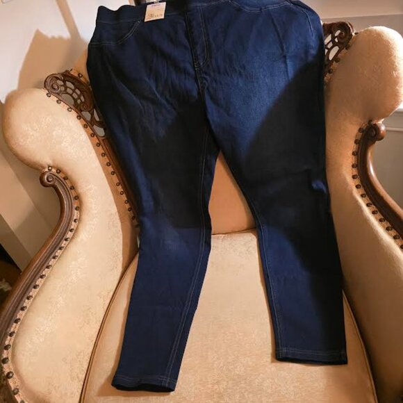 New with Tags Women's Plus Size Jeggings/Jeans by Terra & Sky Sz. 1x (16-18) - Picture 3 of 3